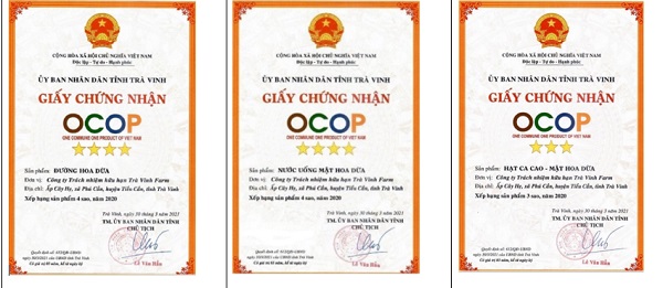 mat-hoa-dua-sokfarm, ocop-viet-nam